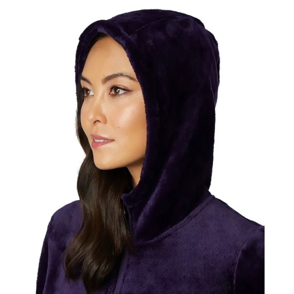 32 DEGREES Heat / NWOT/ Women's Hooded Cozy Plush Sleep Lounger (S/M)) BLUE!